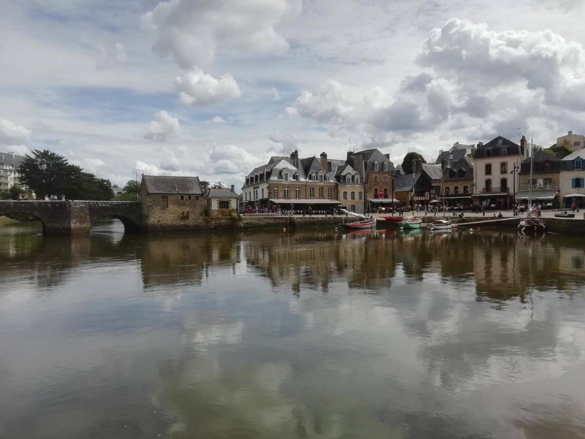 Charmant Appartement Plein Centre Auray Exterior foto